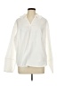 Heyson 100% Cotton Ivory Long Sleeve Blouse Size L - photo 1