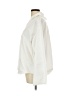 Heyson 100% Cotton Ivory Long Sleeve Blouse Size L - photo 5