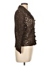 Ellen Tracy Brown 3/4 Sleeve Blouse Size L - photo 4