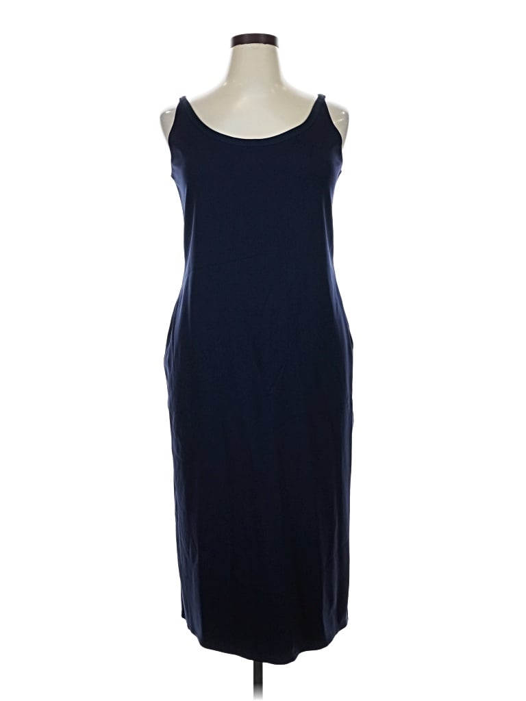 Pre-owned Mm. Lafleur Casual Dress In Blue
