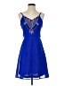 Assorted Brands Blue Cocktail Dress Size S - photo 1