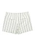 White House Black Market Stripes Ivory Shorts Size 6 - photo 2