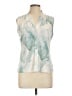 Calvin Klein Ivory Sleeveless Blouse Size L (petite) - photo 1