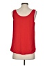 Cleo 100% Polyester Red Sleeveless Top Size XS - photo 2