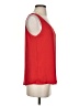 Cleo 100% Polyester Red Sleeveless Top Size XS - photo 4