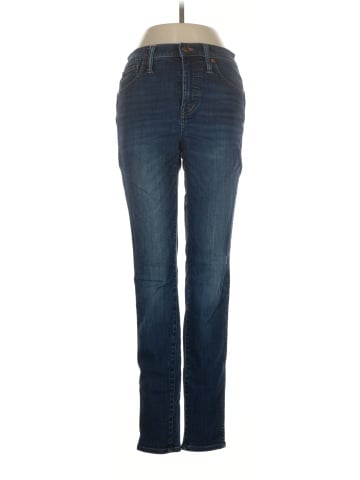Madewell Tall 10" High-Rise Skinny Jeans in Danny Wash: TENCEL&trade; Denim Edition (view 1)