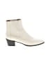 Rag & Bone 100% Leather Ivory Ankle Boots Size EU 39 1/2 - photo 1