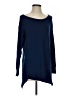 Love Scarlett Blue Silk Pullover Sweater Size S - photo 1