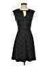 Bebop Polka Dots Black Casual Dress Size S - photo 1