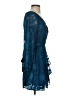 BCX 100% Polyester Blue Cocktail Dress Size XXS - photo 4