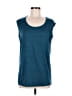 GAIAM Teal Sleeveless T-Shirt Size M - photo 1