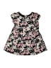Janie and Jack Floral Black Dress Size 6-12 mo - photo 1