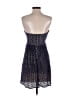 Sequin Hearts Polka Dots Blue Cocktail Dress Size 5 - photo 2