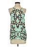 Renee C. 100% Polyester Teal Tank Top Size S - photo 1
