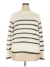 Haven Well Within Stripes Ivory Pullover Sweater Size XXL - photo 1