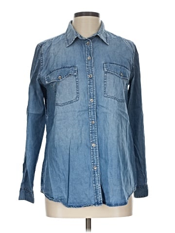Club Monaco Long Sleeve Button-Down Shirt (view 1)