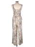 Derek Heart Paisley Tan Jumpsuit Size L - photo 2