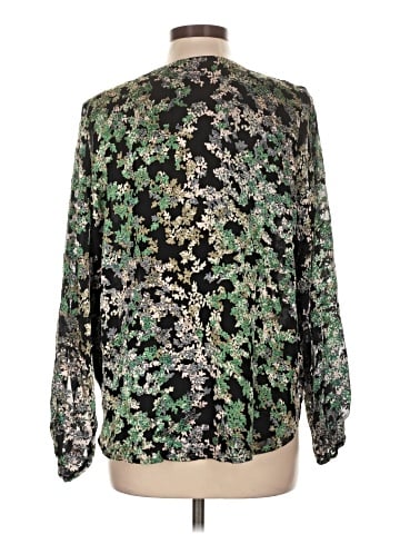 White House Black Market 3/4 Sleeve Blouse (view 2)
