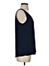 Cleo 100% Polyester Blue Sleeveless Top Size XS - photo 4