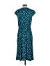 Robbie Bee Polka Dots Teal Casual Dress Size S - photo 2