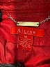 A LINE ANNE KLEIN 100% Leather Red Leather Jacket Size M - photo 6