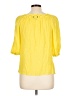 I.N. Studio Yellow Short Sleeve Blouse Size L (petite) - photo 2