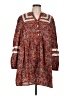 Mud Pie 100% Cotton Paisley Red Casual Dress Size L - photo 1
