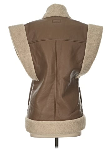Crescent Faux Fur Vest (view 2)