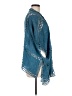 Torrid 100% Cotton Teal Blue Kimono One size - photo 4