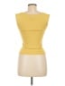 Cache Yellow Sleeveless Top Size M - photo 2