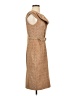 Eva Franco Tweed Tan Cocktail Dress Size 4 - photo 4