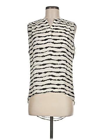 Parker Sleeveless Silk Top (view 1)