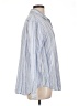 Gap Stripes Blue Long Sleeve Button-Down Shirt Size L - photo 4