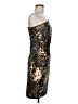 Cache Animal Print Brown Cocktail Dress Size M - photo 4