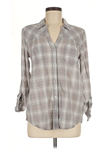 Soft Joie Long Sleeve Button-Down Shirt (view 1)