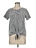 Green Envelope Gray Short Sleeve Top Size M - photo 1