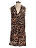 Cache Animal Print Brown Romper Size S - photo 1