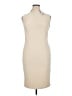 Ashley Stewart Solid Ivory Cocktail Dress Size 14 Plus - photo 1