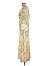 Sanctuary 100% Rayon Paisley Yellow Cocktail Dress Size L - photo 5