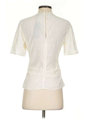 Rag & Bone Short Sleeve Silk Top (view 2)