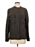 Closed 100% Viscose Brown Long Sleeve Button-Down Shirt Size S - photo 1