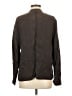 Closed 100% Viscose Brown Long Sleeve Button-Down Shirt Size S - photo 2