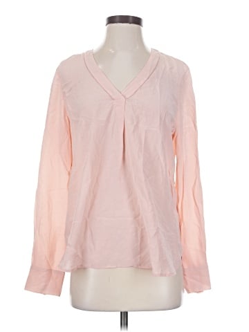 J.Crew Long Sleeve Silk Top (view 1)