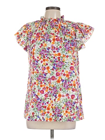 First Love Short Sleeve Blouse (view 1)