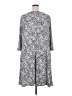 JBS Animal Print Gray Ivory Casual Dress Size 3X - photo 2