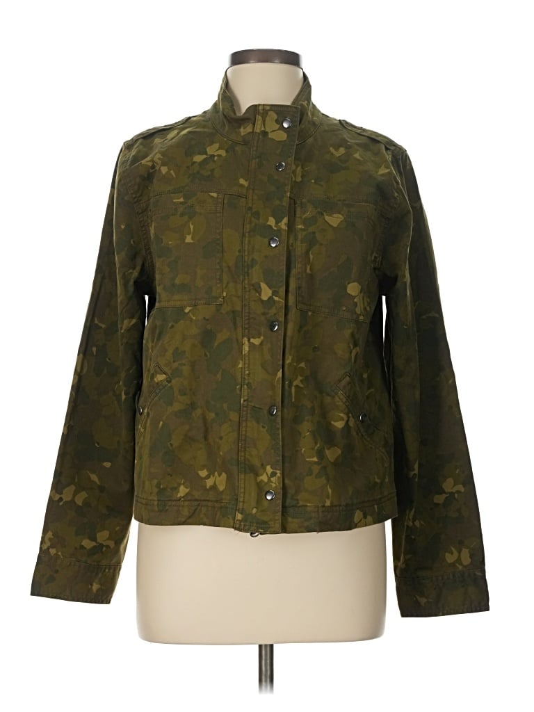Pre-owned Garnet Hill Jacket In Green