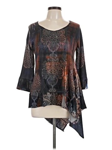 One World 3/4 Sleeve Top (view 1)