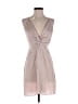 Express 100% Polyester Tan Cocktail Dress Size 8 - photo 1
