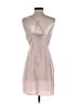 Express 100% Polyester Tan Cocktail Dress Size 8 - photo 2