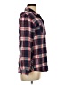 Volcom 100% Cotton Plaid Burgundy Long Sleeve Button-Down Shirt Size 10 - photo 4